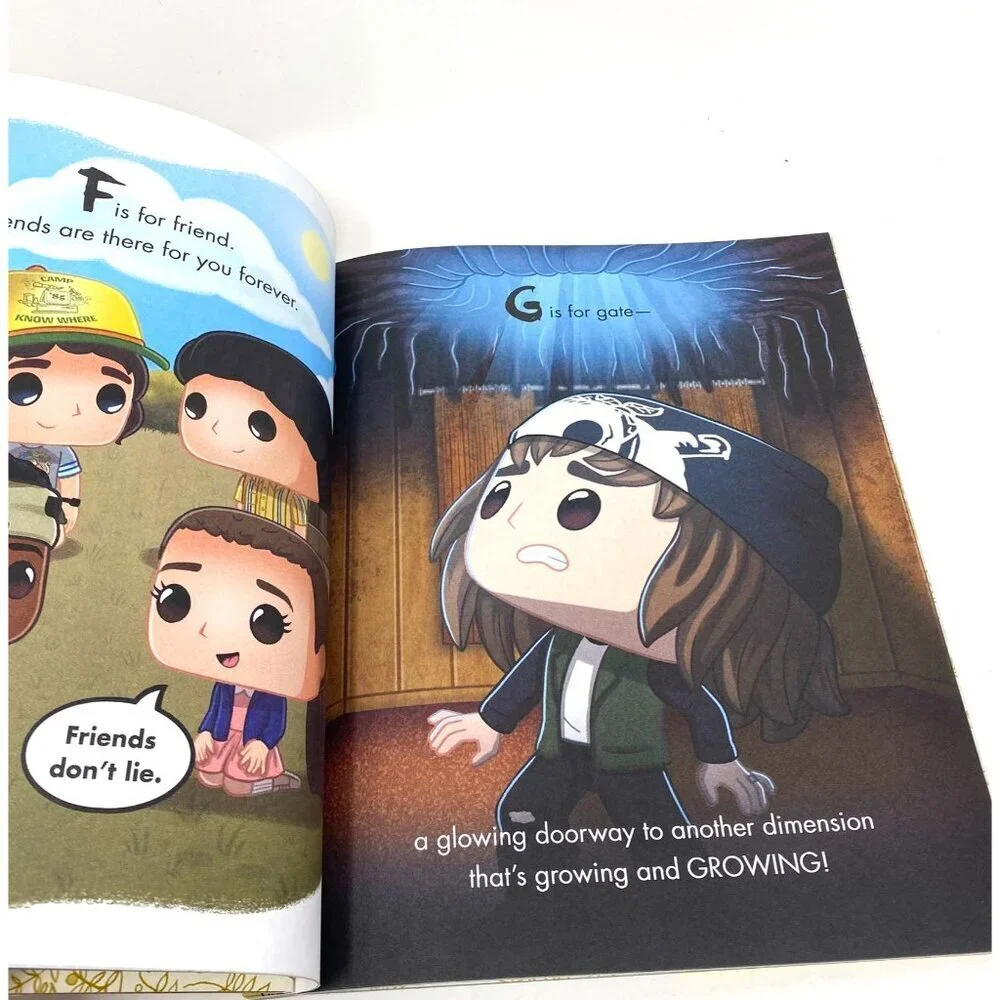 Stranger Things: Hawkins ABCs (Funko Pop!) - (Little Golden Book) by Geof Smith